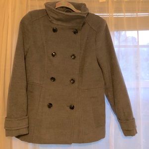 H&M Gray Peacoat
